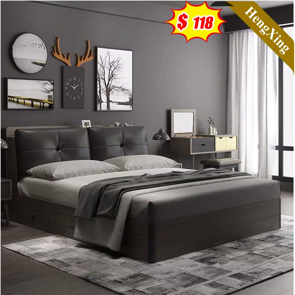 Modern Hotel Office Bedroom Home Furniture Leather Mattress Double King Sofa Wall Bed