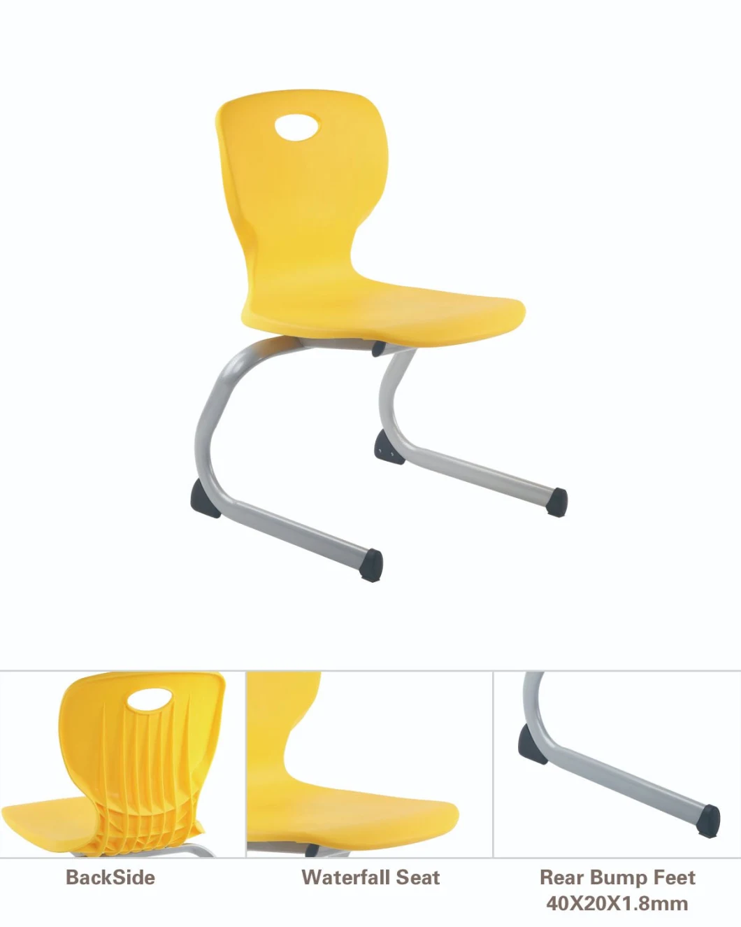 Modern Furniture Educational Student Desk Table Classroom Plastic School Chair