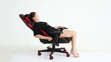 Chaise de bureau réglable en cuir d'unité centrale de gros d'usine d'OEM emballant la chaise de jeu